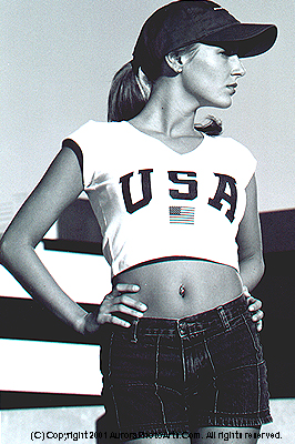 Ooooh... Fashion photography using a 35MM film SLR camera back in the day, and with natural light! My second photography company will focus on fashion far more than Aurora PhotoArts will. There WILL be some overlap in service markets, however. This picture was taken by me back in 2001, before most other photographers in this market even thought of becoming a photographer.