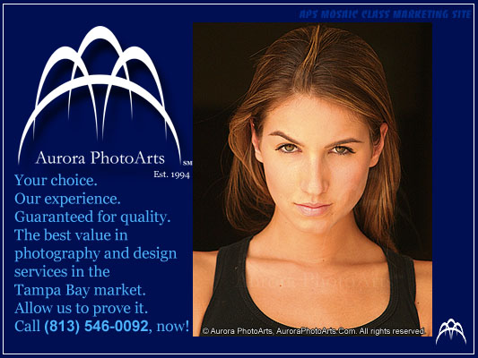 Model photographed by Aurora PhotoArts Tampa Bay Photography and Design in the Tampa Bay area. Photograph by photographer Chris Passinault.